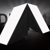 摄影棚四联灯柔光箱双灯套装LED柔光灯补光打光灯