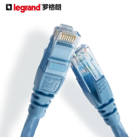 罗格朗(Legrand) 632752 6类非屏蔽(U/UTP)跳线,浅蓝色，2米