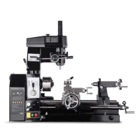 CT300车床机床小型多功能金属加工机床车床钻床铣床多功能机器三合一机床加工