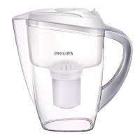 飞利浦(PHILIPS)滤水壶 净水器家用 净水壶 一壶一芯 除垢除氯