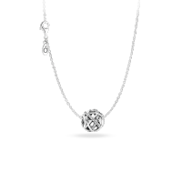 Pandora潘多拉闪耀镂空银河时尚个性925银项链送礼物