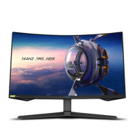 G5 27英寸2K电竞 三星 玄龙骑士144Hz 1ms响应 1000R曲面游戏电脑液晶显示器 C27G54TQWC