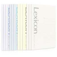 得力deli 7984笔记本/记事本无线胶装软抄本记事本 工作笔记本子文具办公用品 A5/58张 12本装(单位:盒)