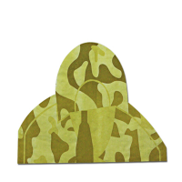 华腾靶纸打靶器材射击训练用品靶杆靶标靶板 迷彩头靶纸