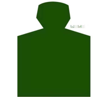 华腾靶纸打靶器材射击训练用品靶杆靶标靶板 胸型靶纸（不带环）