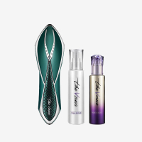 the vzusa美杜莎美容仪(黛青色) 器家用脸部面部按摩仪24K镀金多功能导入出