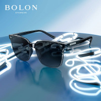 暴龙(BOLON)无字版墨镜眼镜男女BL5035F10-灰色 单个装