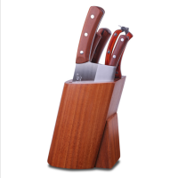 家家旺(Jiajiawang) 刀具 厨房组合 木座木柄 六件菜刀套装