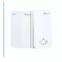 华为生态产品 叶绿体自发电无线门铃 WiFi版 CDB-Q30I 一拖一门铃套装