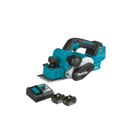 牧田(MAKITA)DKP181锂电池充电式电刨手提刨木工刨台刨电动刨子压刨机砧板菜板18V82mm 6.0AH两电一充