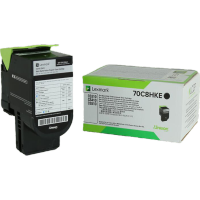 [精选]利盟(Lexmark)70C8HKE高容粉盒 适用利盟CS310/410/510dn/de 黑色 页产量4k