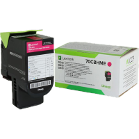 [精选]利盟(Lexmark)70C8HME高容粉盒 适用利盟CS310/410/510dn/de 红色 页产量3k