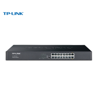 普联(TP-LINK)TL-SG1016T 16口千兆交换机(单位:台)深灰