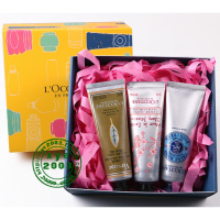 护手霜3支装套装 欧舒丹护手霜 乳木果 樱花 马鞭草 30ml*3