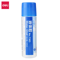 得力(deli) 7303 胶水学生美工胶水办公胶粘用品液体胶水强力125ml/支 中号液体胶 12支/盒 1盒价格