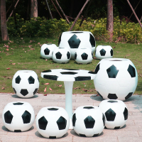 幼儿园足球桌椅