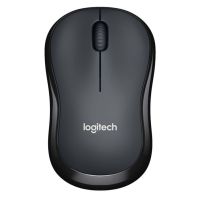 罗技(Logitech)静音无线鼠标 黑灰色 M220