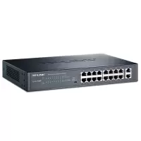 TL-SL1218MP 16口百兆2个千兆口PoE交换机 单个装