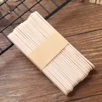 雪糕棒冰棍棒冰糕棍 木棒制作 原色114*10*2mm 4捆装 200只装