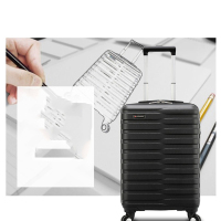 瑞士军刀威戈Wenger22英寸登机箱行李箱ABS8轮静音万向轮TSA锁HS4095.190381