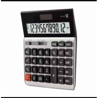 广博（GuangBo）DH-120 金属面板宽屏计算器 10个装