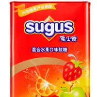 瑞士糖 年货礼品新年糖果 混合水果味软糖灌装 春节送礼必备550g