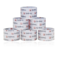 优必利 胶带 透明封箱胶带 高透度宽胶布 快递包装打包封口宽胶带 宽度米数可选(6CM*30y)六卷装 2006