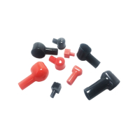 烟斗型绝缘帽UPS电瓶夹子接头保护盖电瓶套阻燃蓄电池端子绝缘帽(200个装)