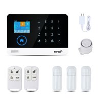 金盛安 防盗报警器 家用 红外线感应门窗安防系统GSM远程通知店铺仓库门店报警器PG103