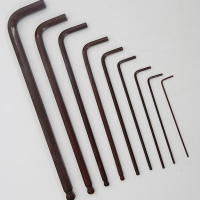 锴达 KT6103 古铜色单支内六角 3mm 单把装