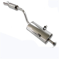 析和(XIHE) 猎豹前节排气管 安维配件 黑色