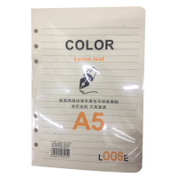 77 LZ 活页本芯 A5六孔方格 4本装