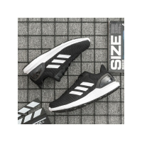 阿迪达斯秋季新款男鞋轻便网面缓震透气休闲运动跑步鞋 F34877