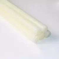 尼龙棒RS 塑料棒材 PA6尼龙棒料 耐磨棒 圆棒 韧棒材 50mm*1m 白色 100根/组