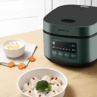 [精选]九阳(Joyoung)F30FZ-F636 墨绿电饭煲家用3L迷你小型电饭锅智能蒸饭锅多功能电热锅