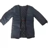 紫羲 加绒加厚中长款棉大衣 冷库防寒服 黑色M-3XL