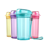 特百惠(Tupperware)迷你晶彩茶韵随心杯防漏便携水杯可爱儿童杯280ML