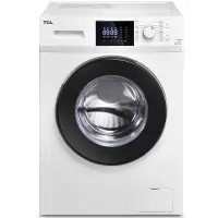 TCL洗衣机 9公斤 家用变频滚筒 超大容量 洗衣机全自动 （芭蕾白）XQG90-12303B.