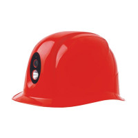 德生访客易 DSJ-3S-32G 智能头盔安全帽记录仪 红、黄色可选