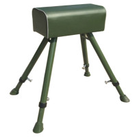 博立 体操田径专用山羊加踏板羊助跳板体操空翻垫子学校训练器材 绿色 单位:个