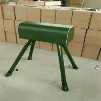 博立 体操田径专用木马加踏板羊助跳板体操空翻垫子学校训练器材 绿色 单位:个