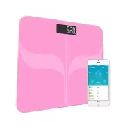 沃莱icomon BG221LB蓝牙智能体重秤 称重秤健康秤人体秤家用电子秤粉色