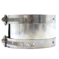 TJSC 直径50 白钢管箍 下水管密封件