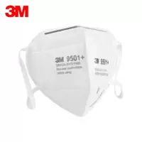3M kouzhao 防雾霾 防飞沫KN95PM2.5 9501+ 舒适针织带 耳戴式 1包50只