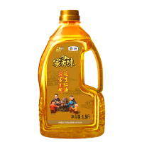 福临门 食用油 家香味 沂蒙土榨 花生仁油1.8L 中粮出品