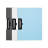 得力(WB)5011横式折页板夹 浅蓝