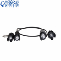 新桥华泰 XQ-YZGL0203-2光缆转接头 连接器 转换线 铠装跳线 大头转小头