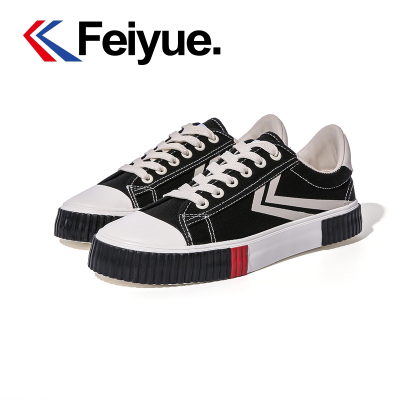 feiyue/飞跃帆布鞋女学生小白鞋百搭休闲低帮板鞋休闲鞋