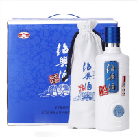 古越龙山 绍兴黄酒 花雕酒 不上头珍珠酒 500ml*6瓶 礼盒装