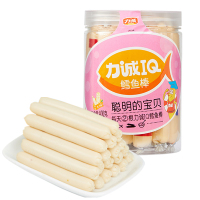 力诚鳕鱼肠400g芝士味桶装鱼肉肠高蛋白孕妇儿童营养鳕鱼棒儿童方便速食